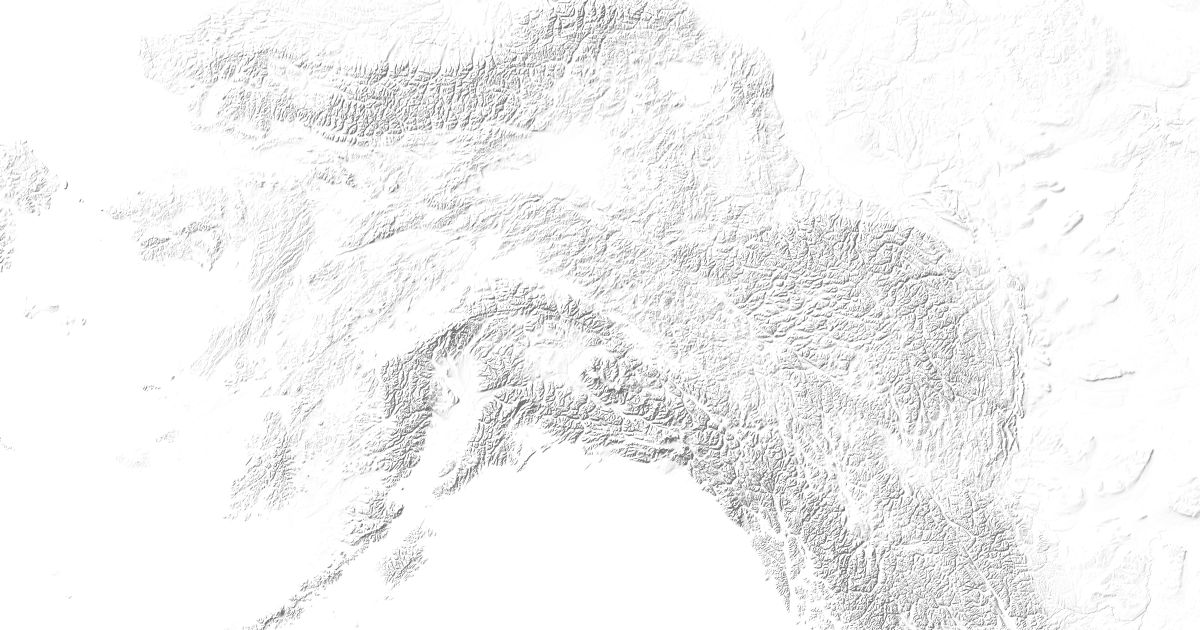 Map of 30 places in Alaska