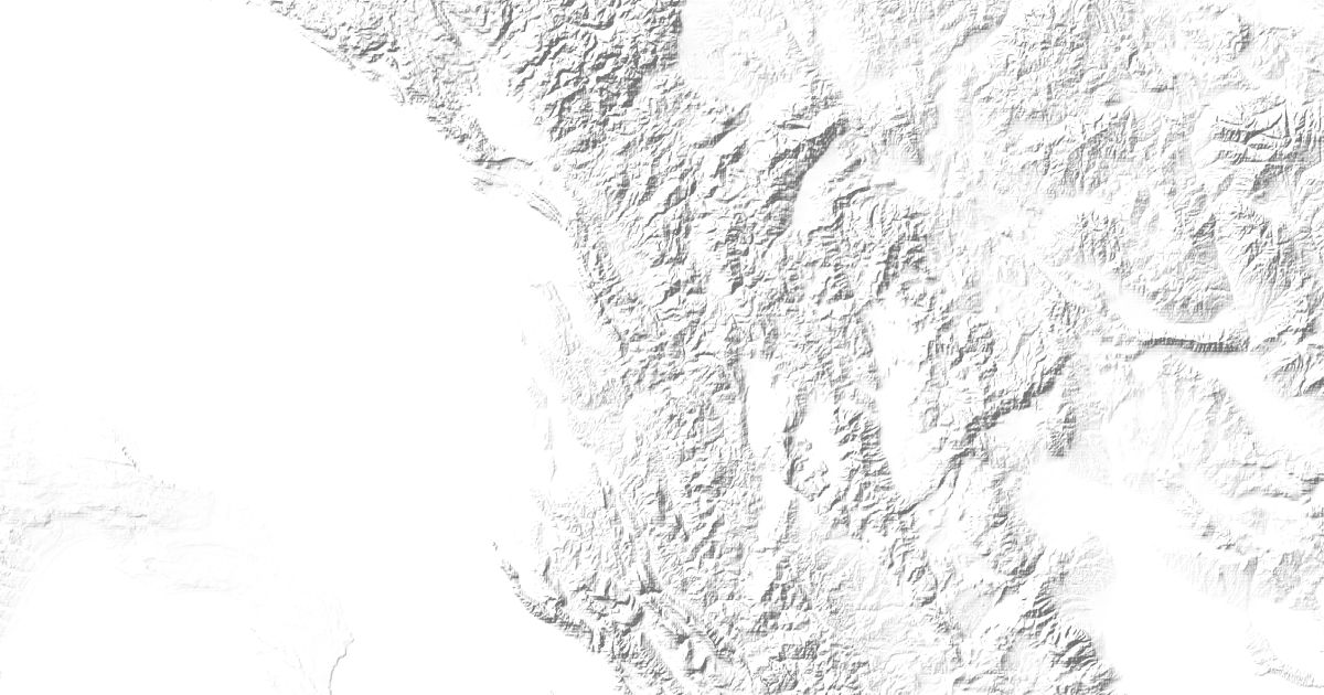 Map of 19 places in Albania