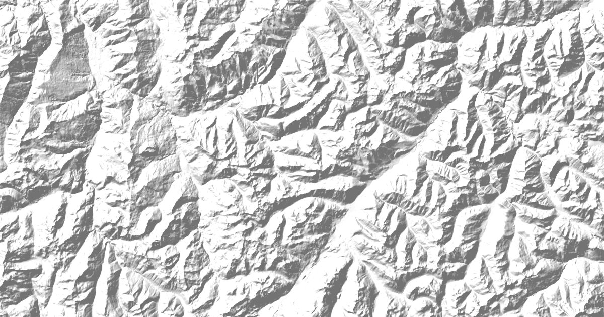 Map of 13 places in Albula Alps