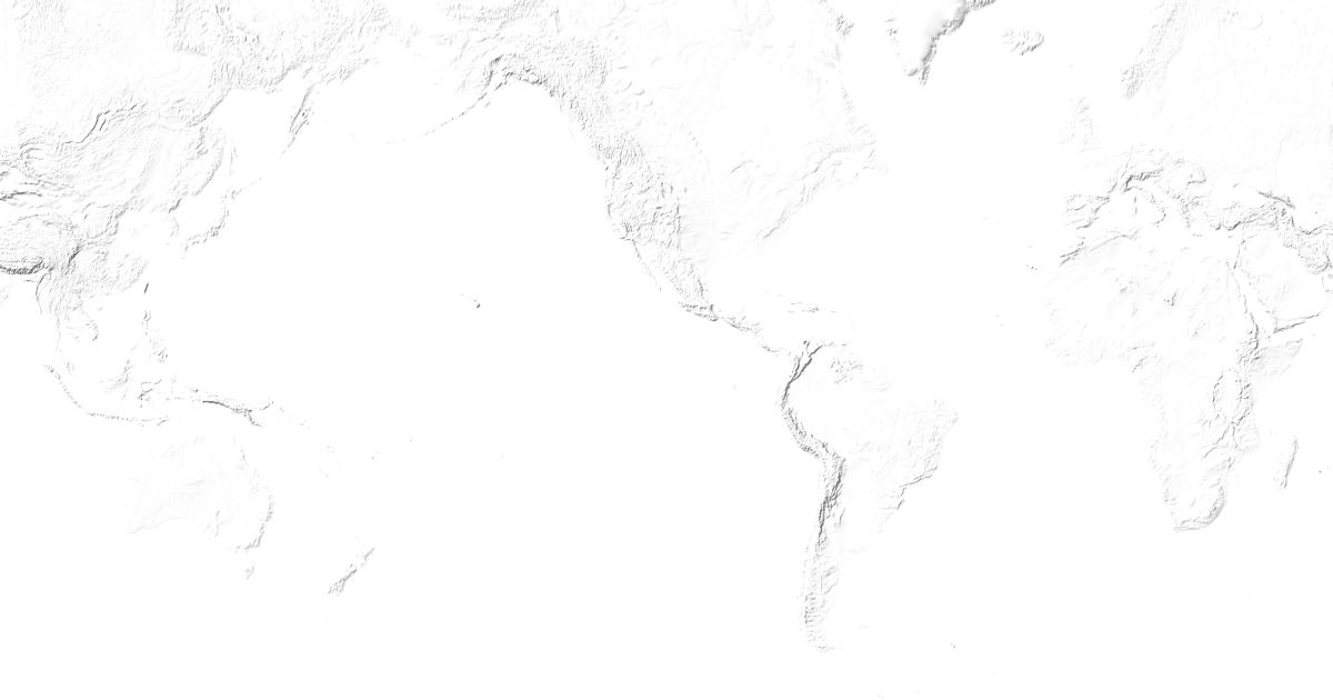 Map of 467 places in American Cordillera