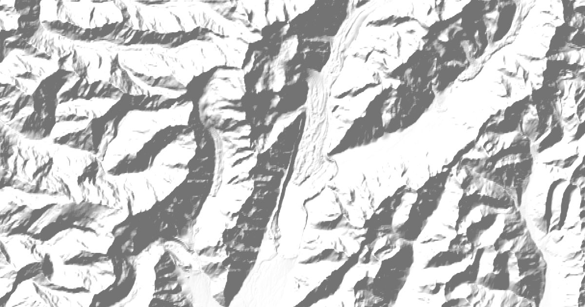 Map of 3 places in Aoraki / Mount Cook National Park