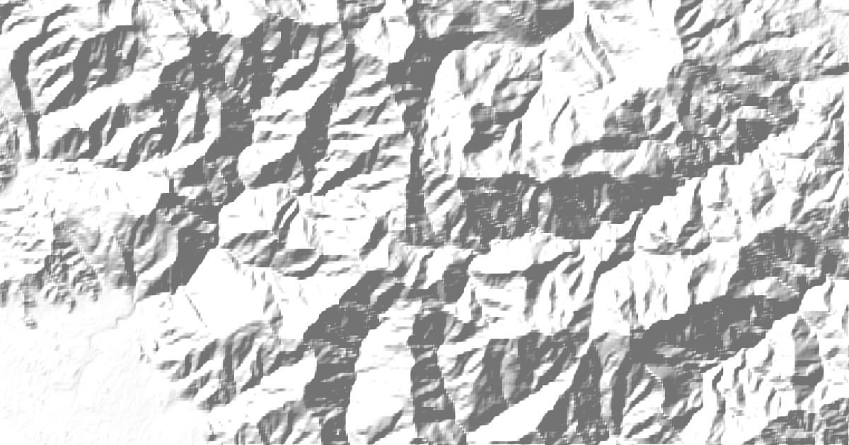 Map of 3 places in Apuan Alps