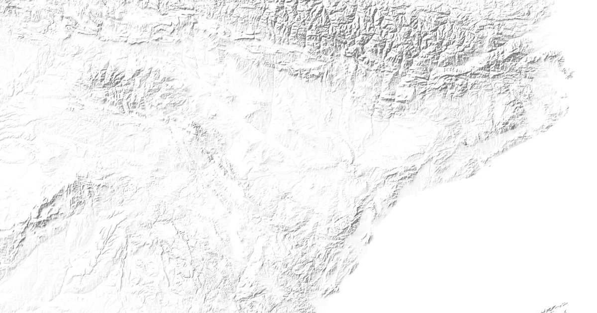 Map of 13 places in Aragon