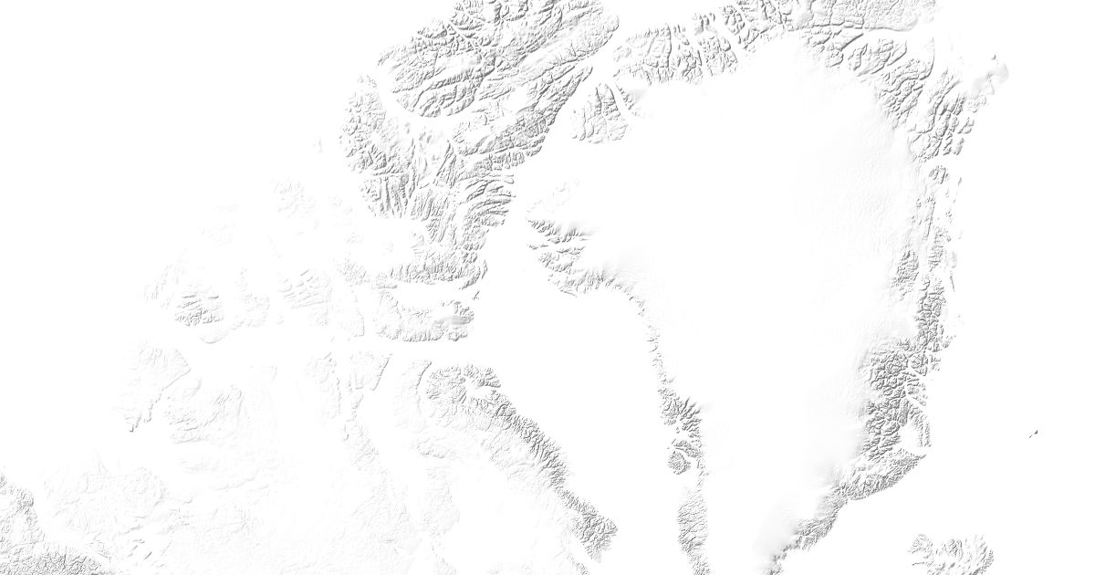 Map of 3 places in Arctic Cordillera
