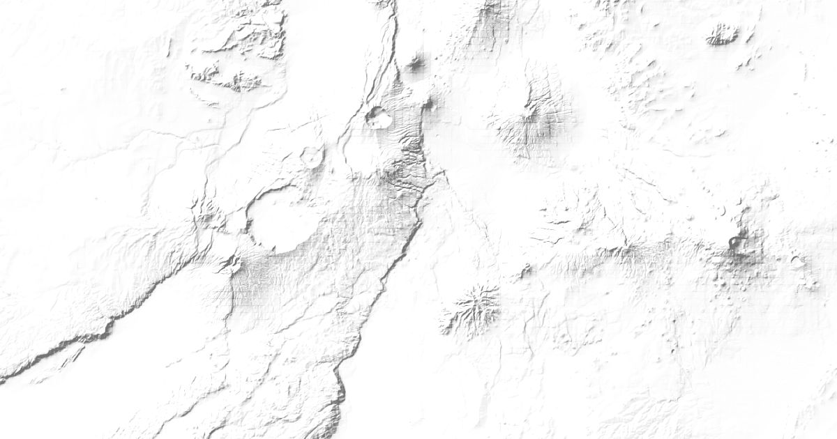 Map of 4 places in Arusha Region