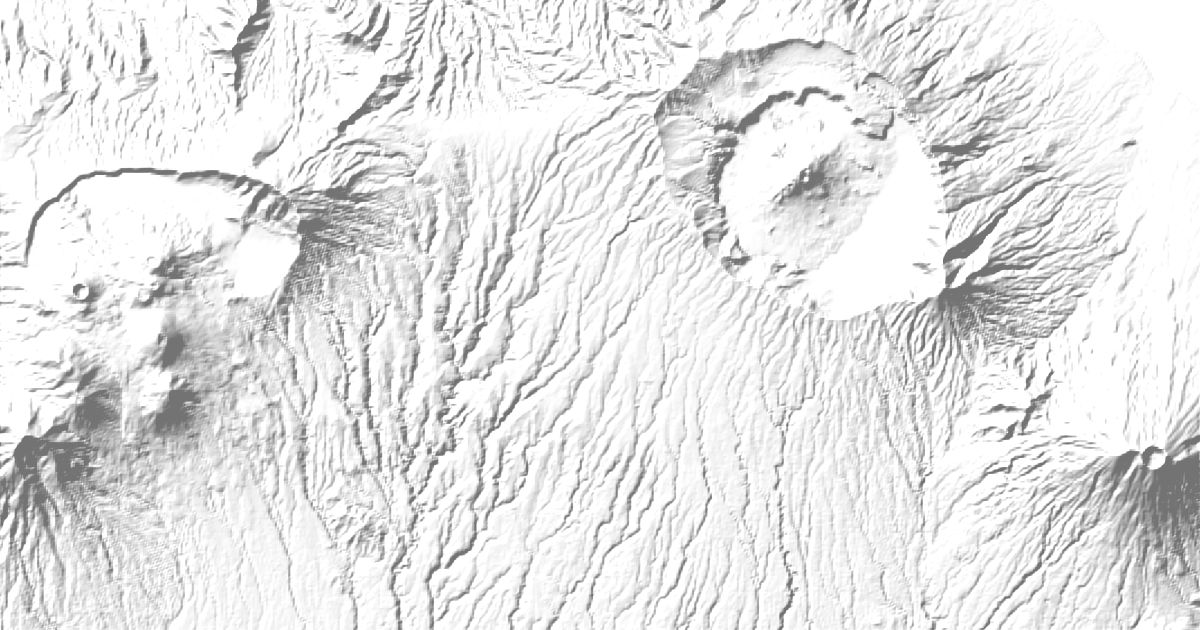 Map of 4 places in Bali