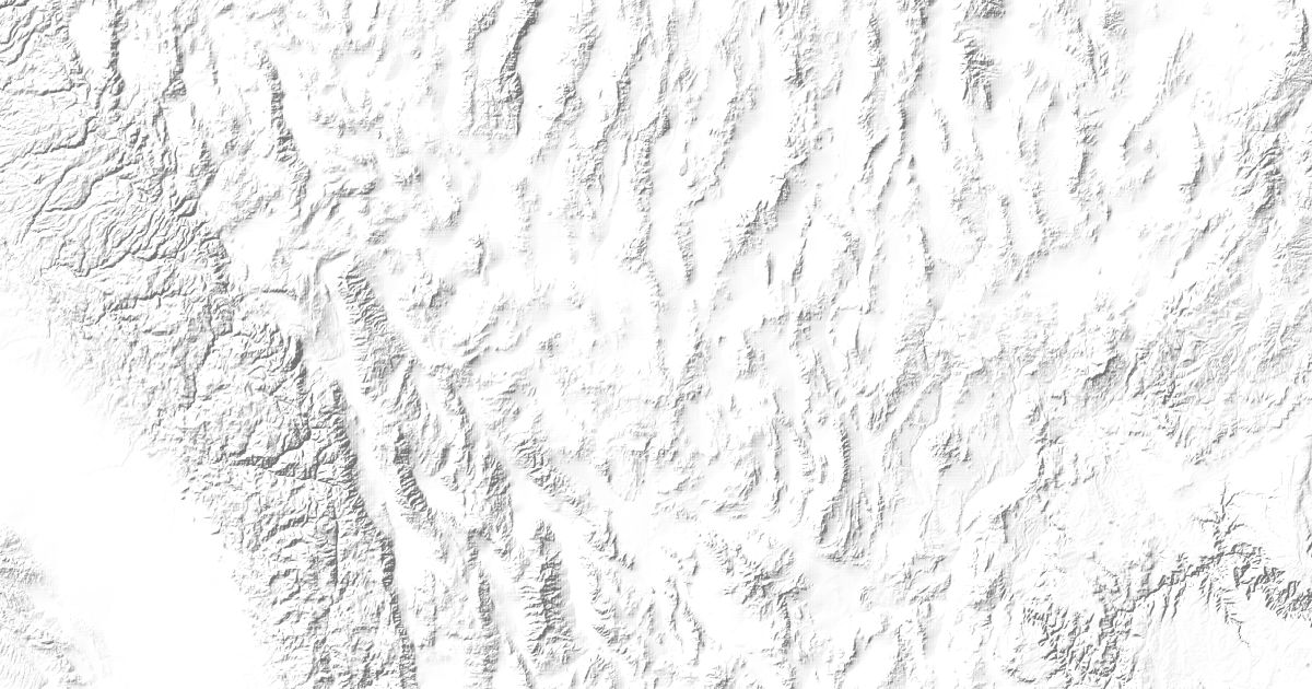 Map of 6 places in Basin and Range Province