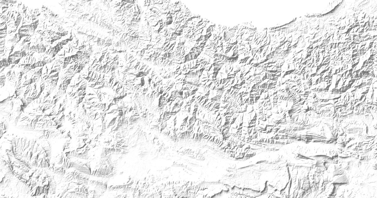 Map of 9 places in Basque Country