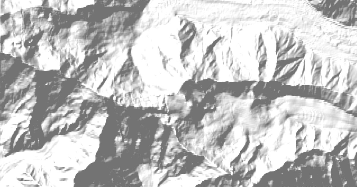 Map of 3 places in Batura Muztagh