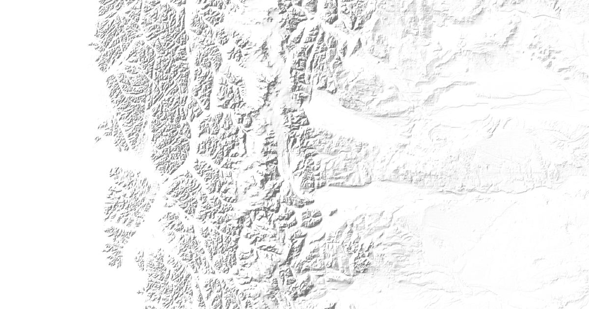 Map of 3 places in Bernardo O'Higgins National Park