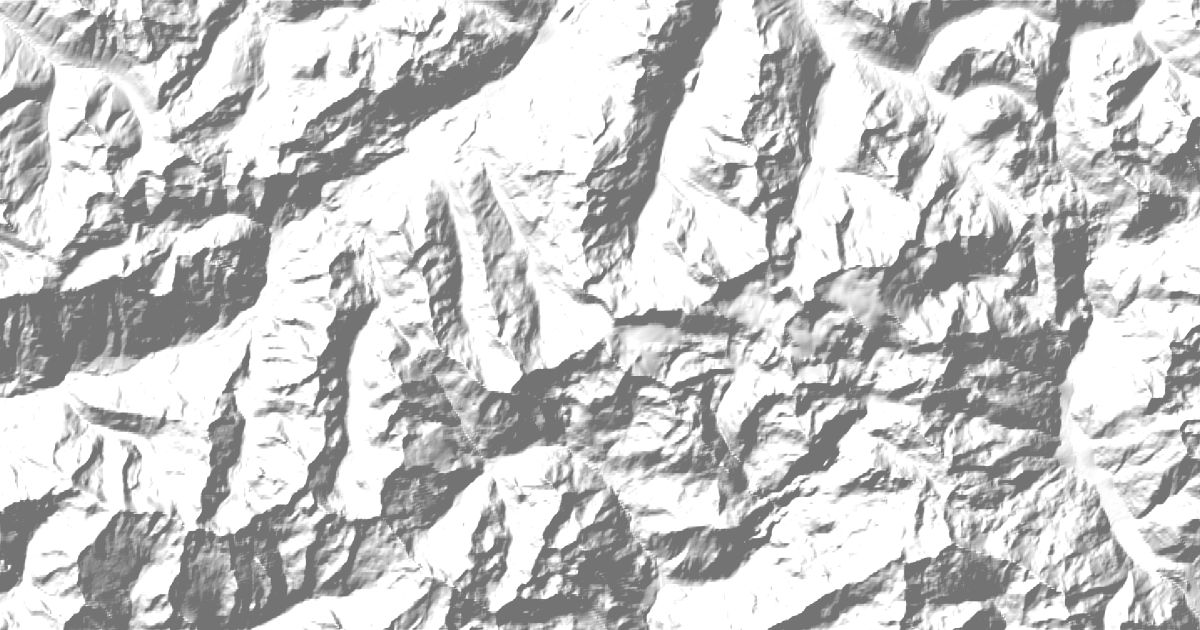 Map of 12 places in Bernina Alps