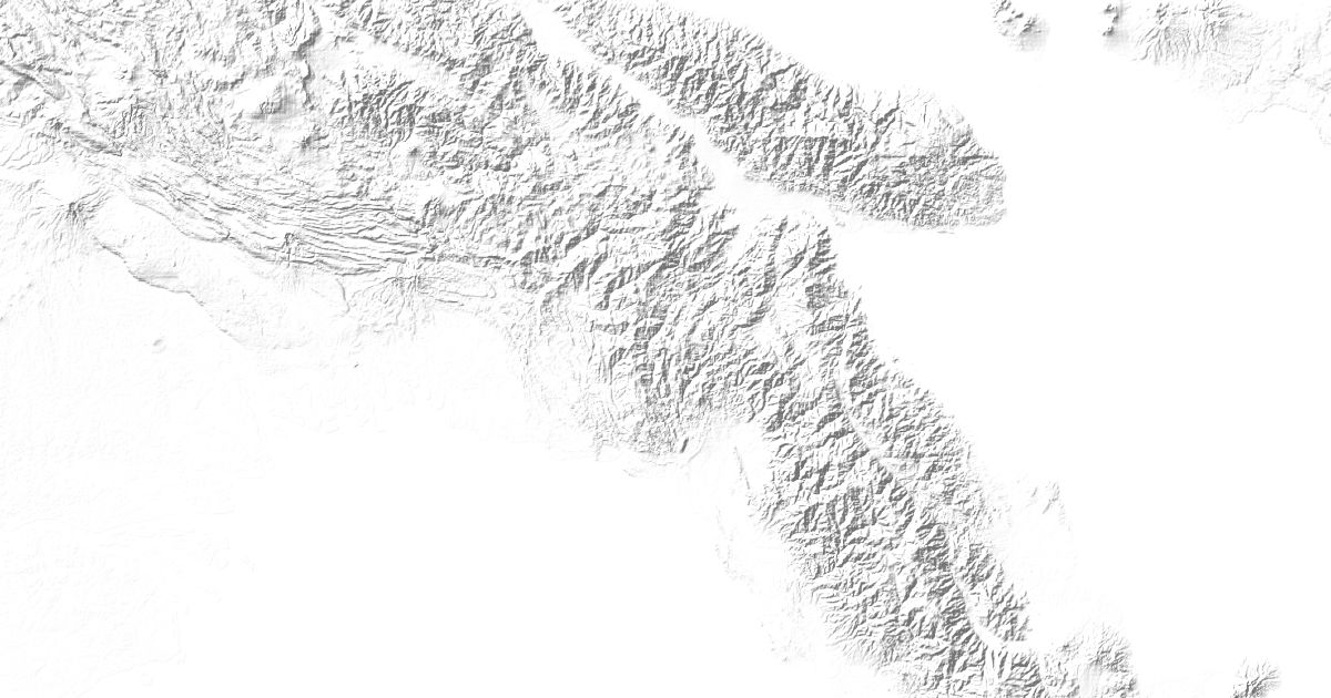 Map of 4 places in Bismarck Range
