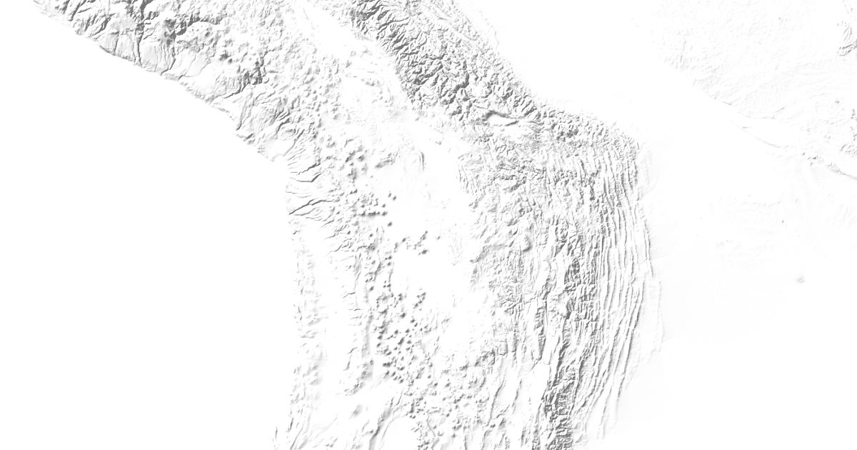 Map of 21 places in Bolivia