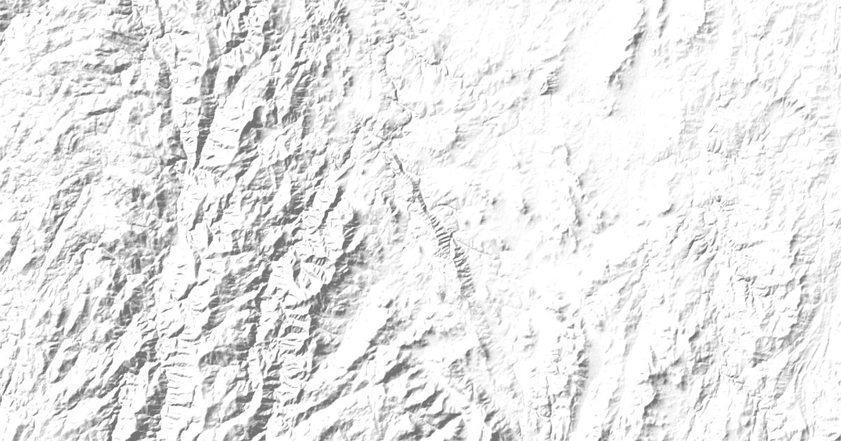 Map of 5 places in Brindabella Ranges