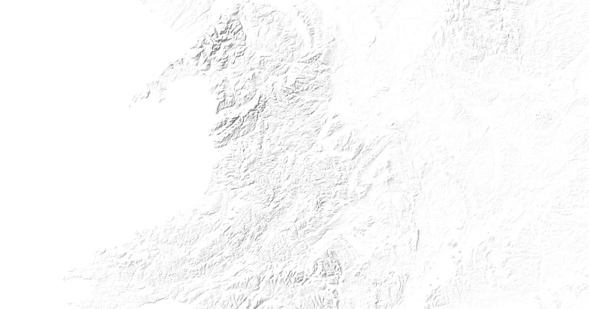 Map of 19 places in Cambrian Mountains