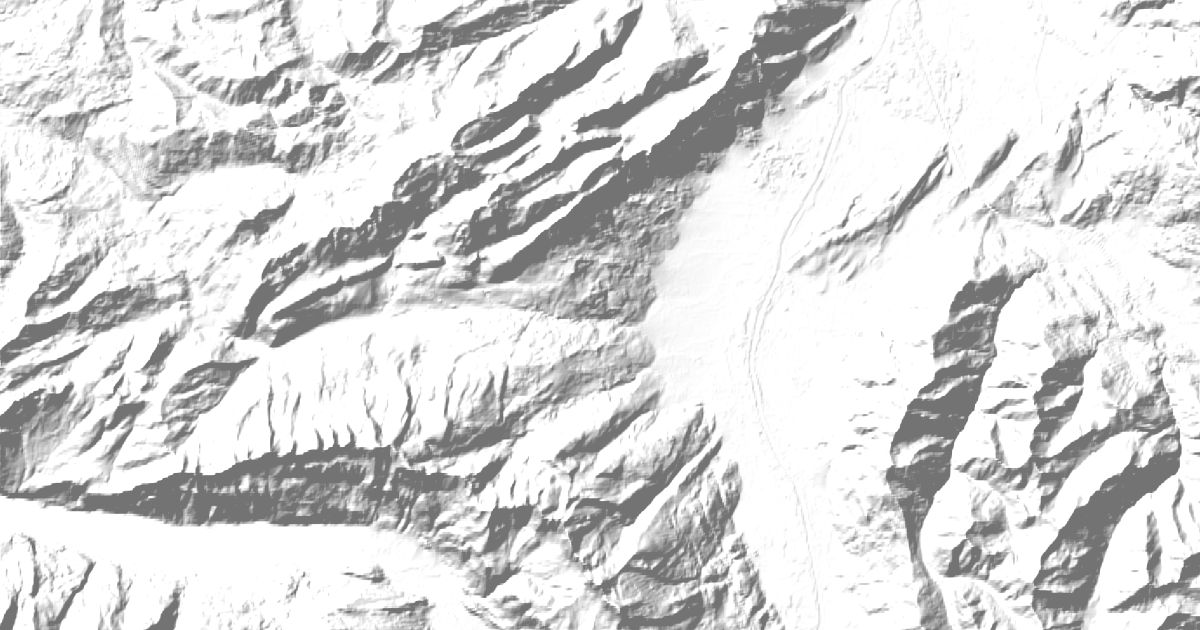 Map of 4 places in Canton of Appenzell Innerrhoden