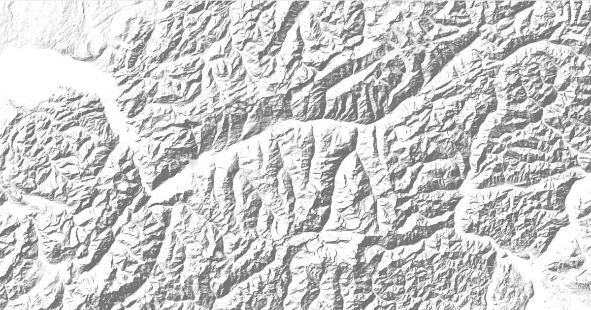 Map of 117 places in Canton of Valais