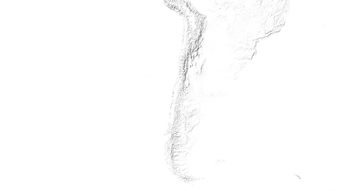 Map of 76 places in Chile
