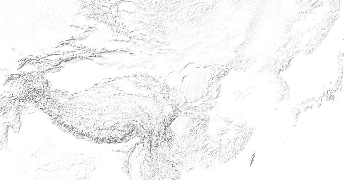 Map of 121 places in China