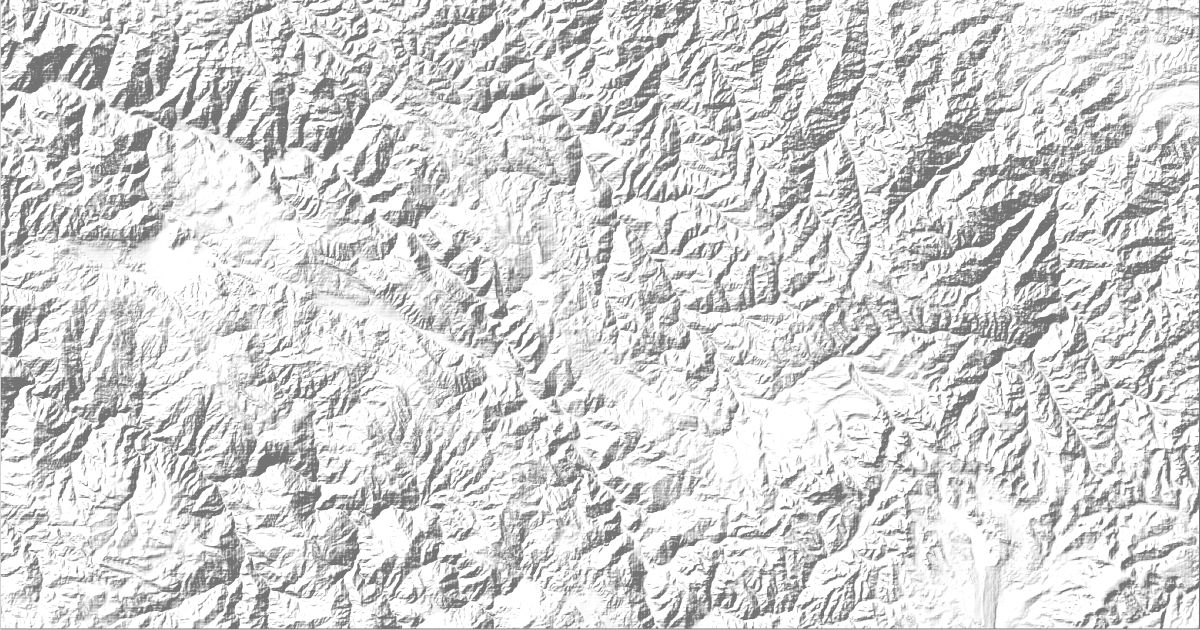 Map of 3 places in Cordillera Oriental