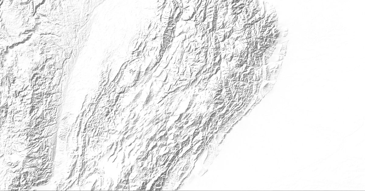 Map of 4 places in Cordillera Oriental