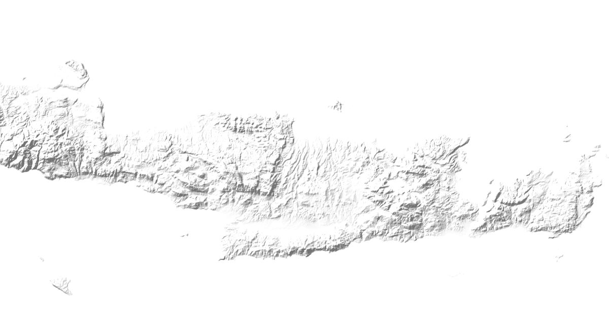 Map of 8 places in Crete Region