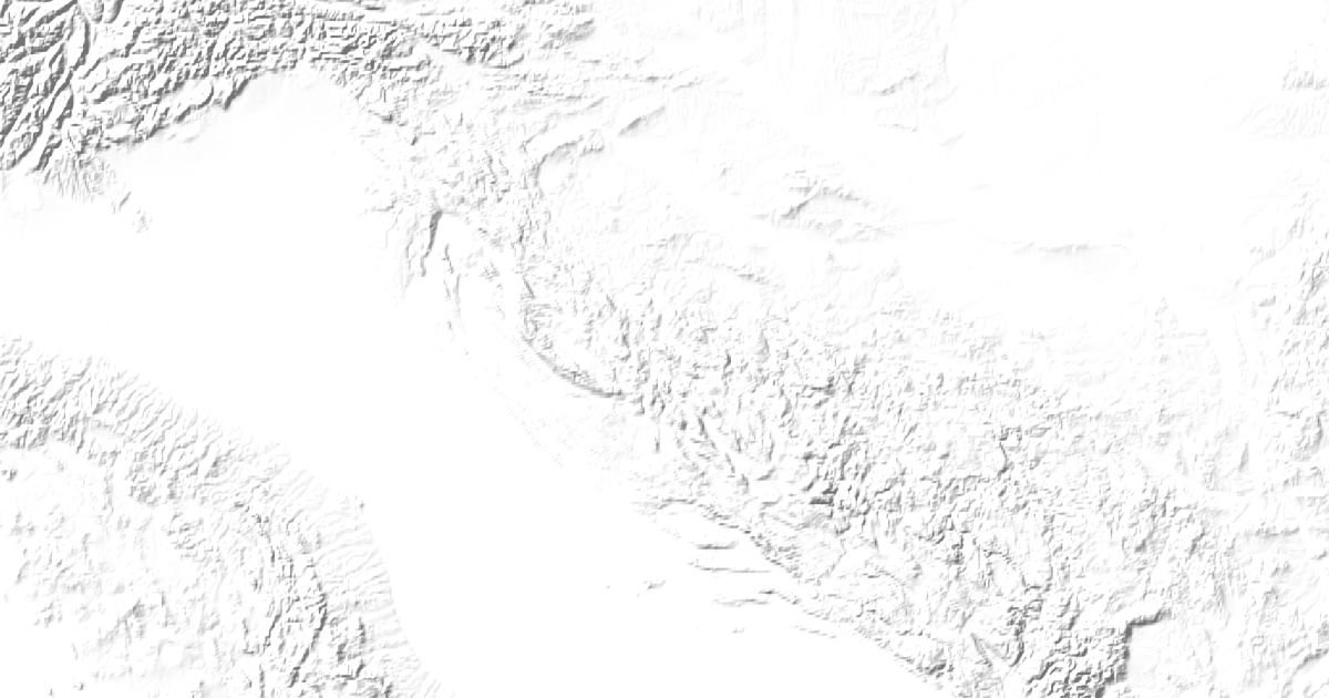 Map of 17 places in Croatia