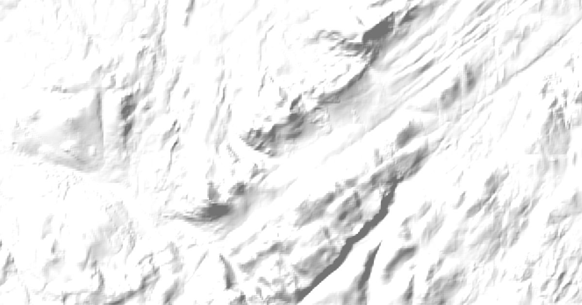 Map of 3 places in Derryveagh Mountains