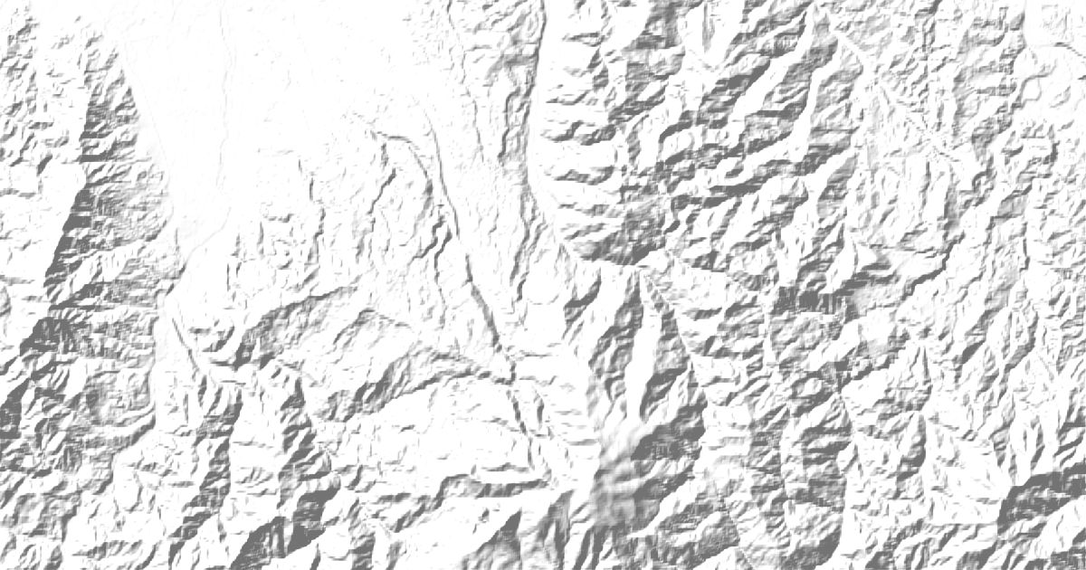 Map of 3 places in Dewa Mountains