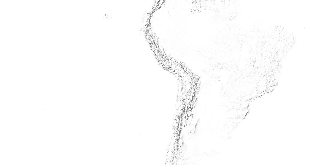 Map of 20 places in Ecuador