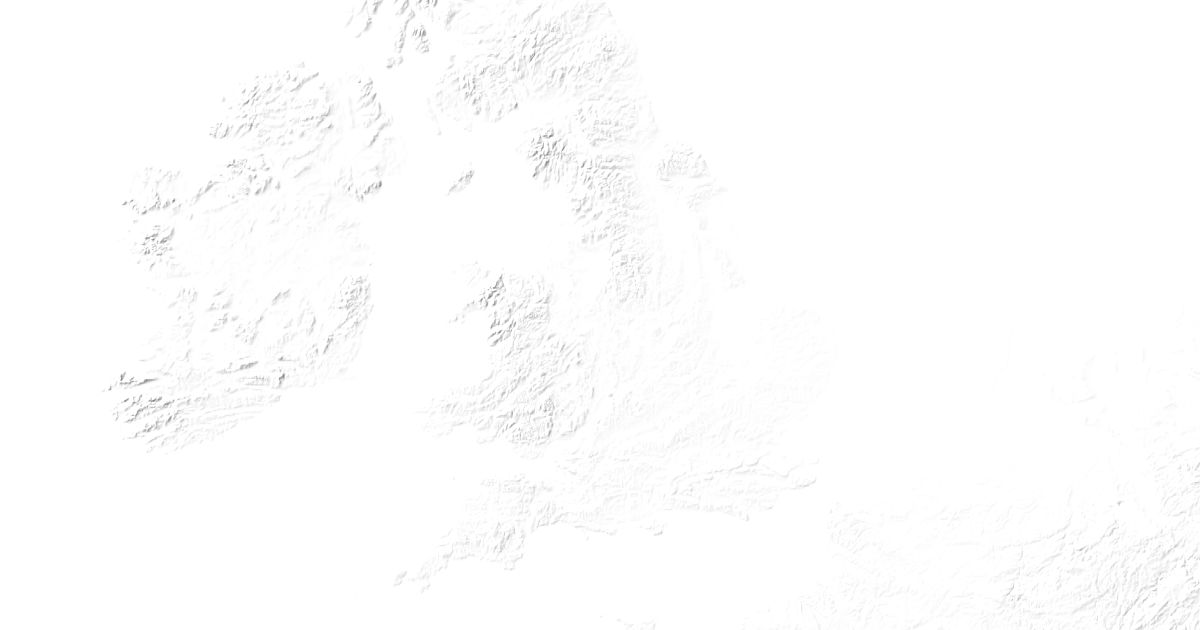 Map of 120 places in England