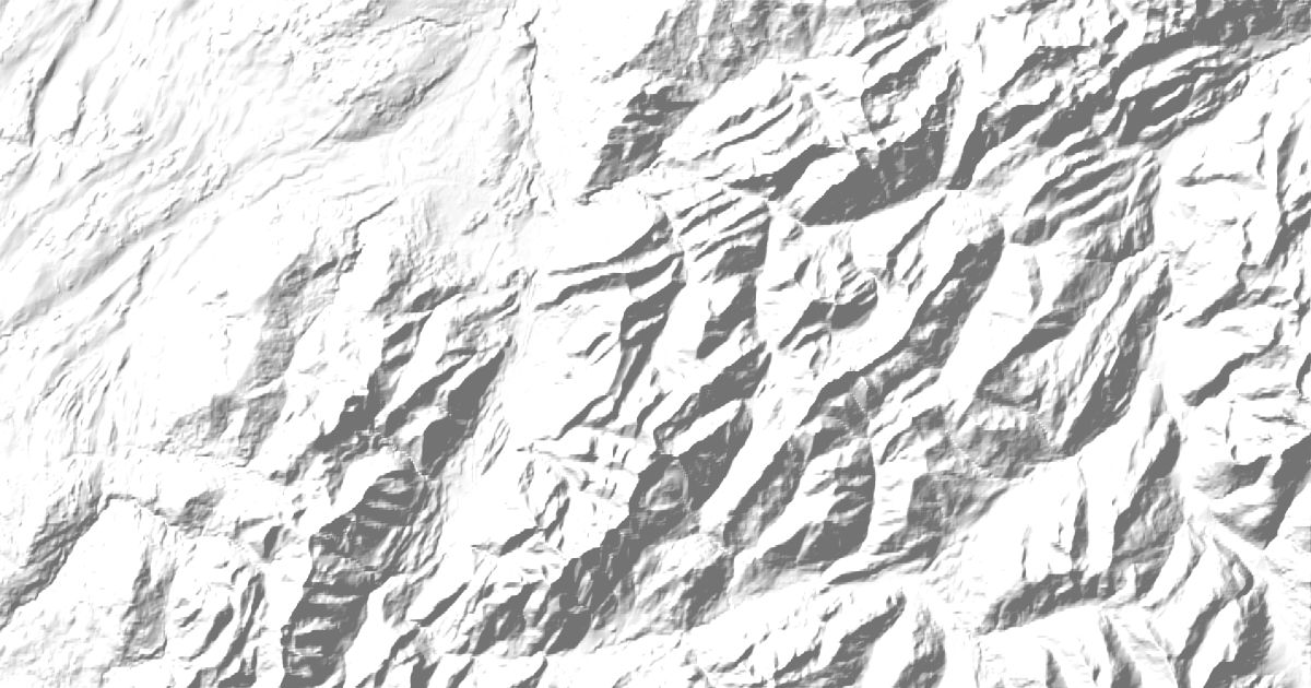 Map of 6 places in Fribourg Prealps
