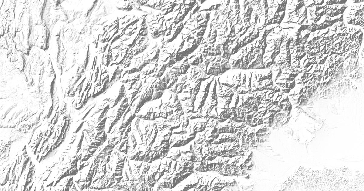 Map of 31 places in Graian Alps