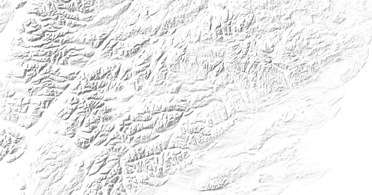 Map of 22 places in Grampian Mountains