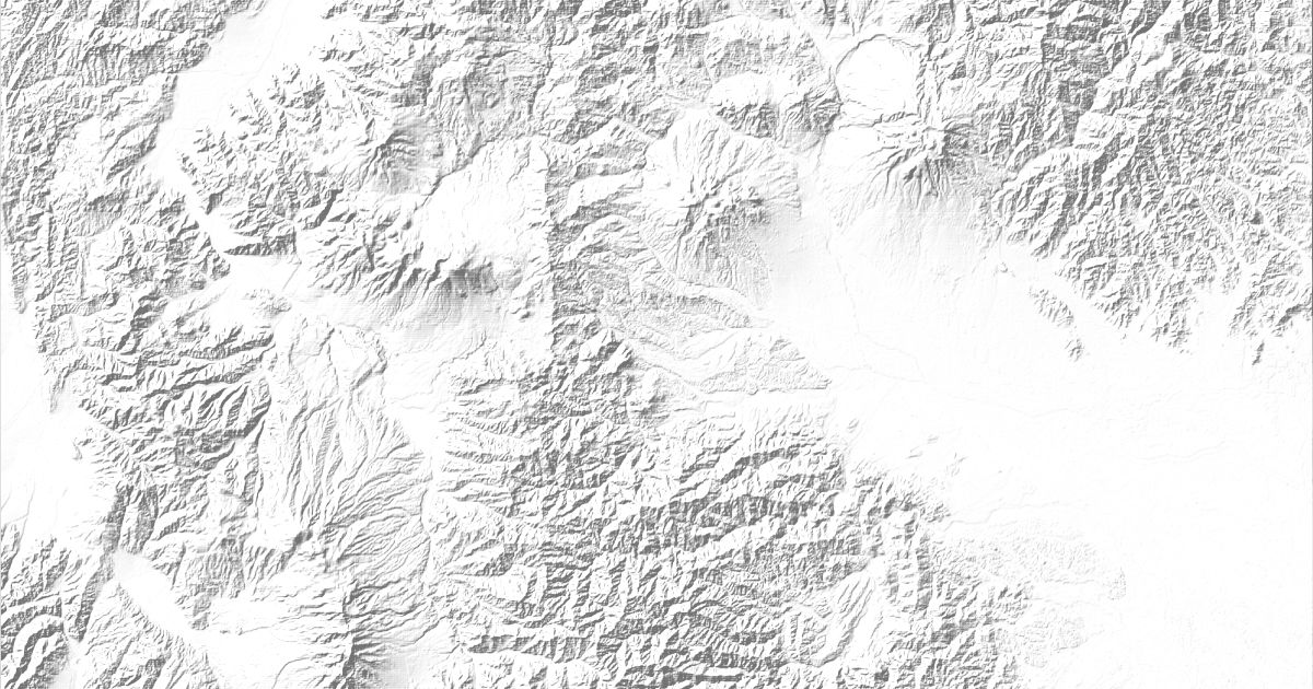 Map of 5 places in Gunma Prefecture