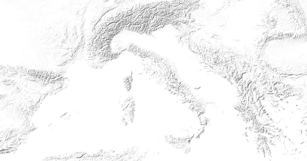 Map of 316 places in Italy