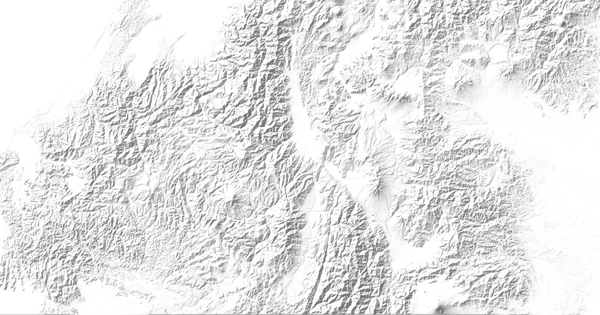 Map of 12 places in Japanese Alps