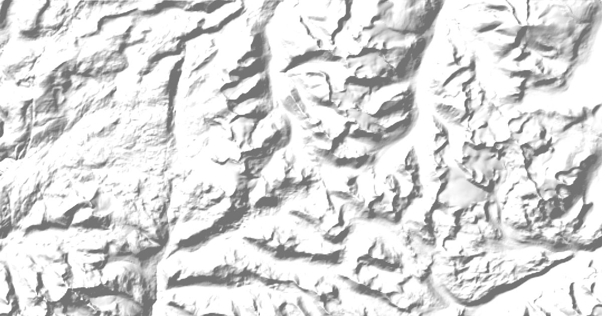 Map of 3 places in Jotunheimen National Park