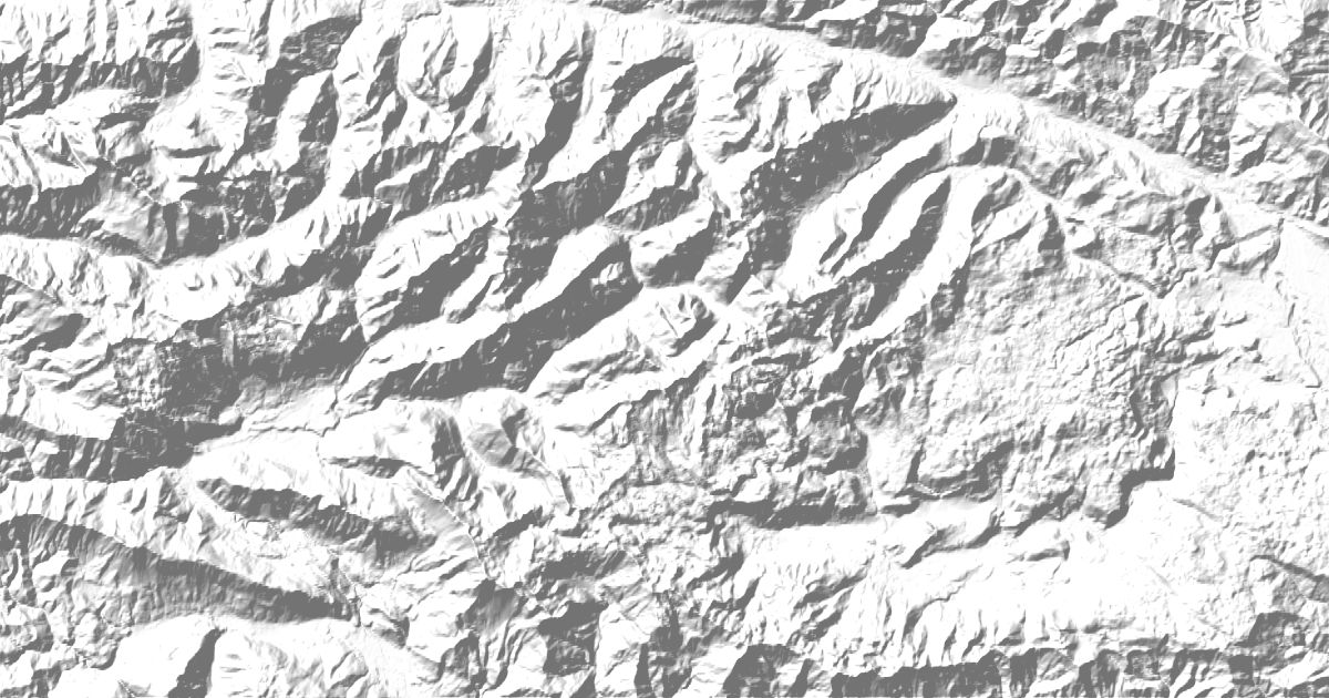 Map of 18 places in Julian Alps