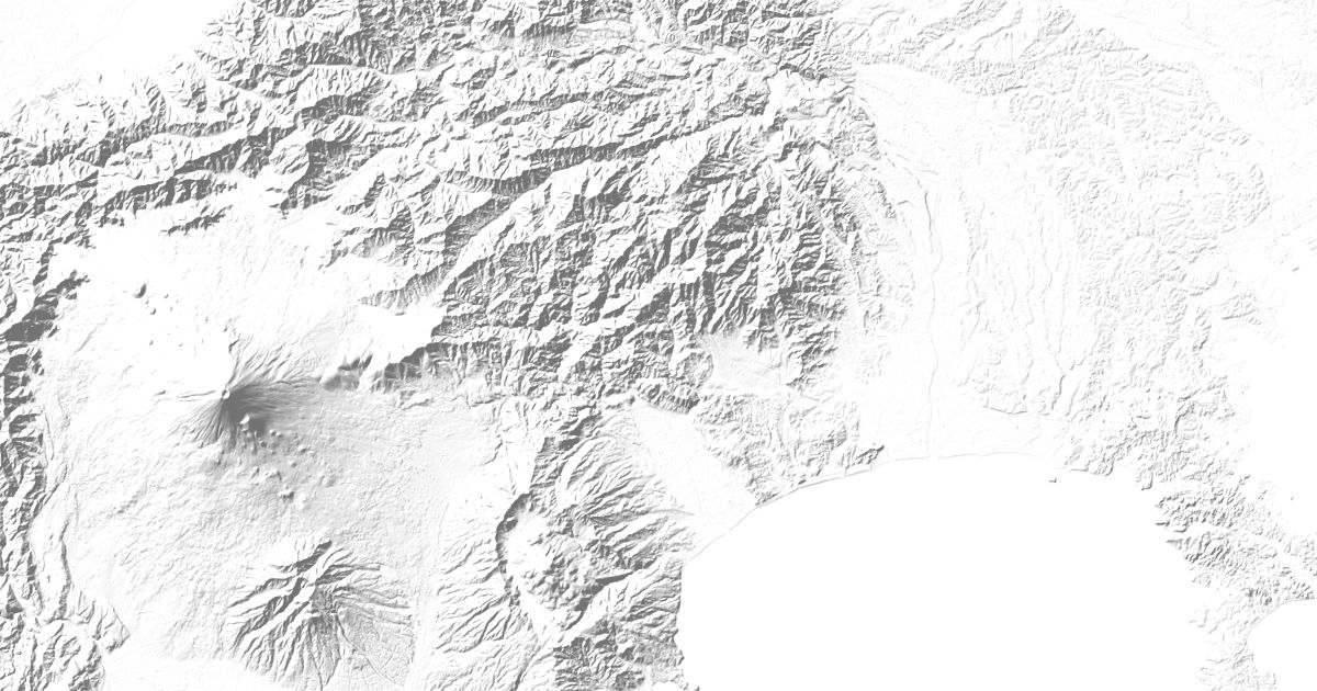 Map of 5 places in Kanagawa Prefecture