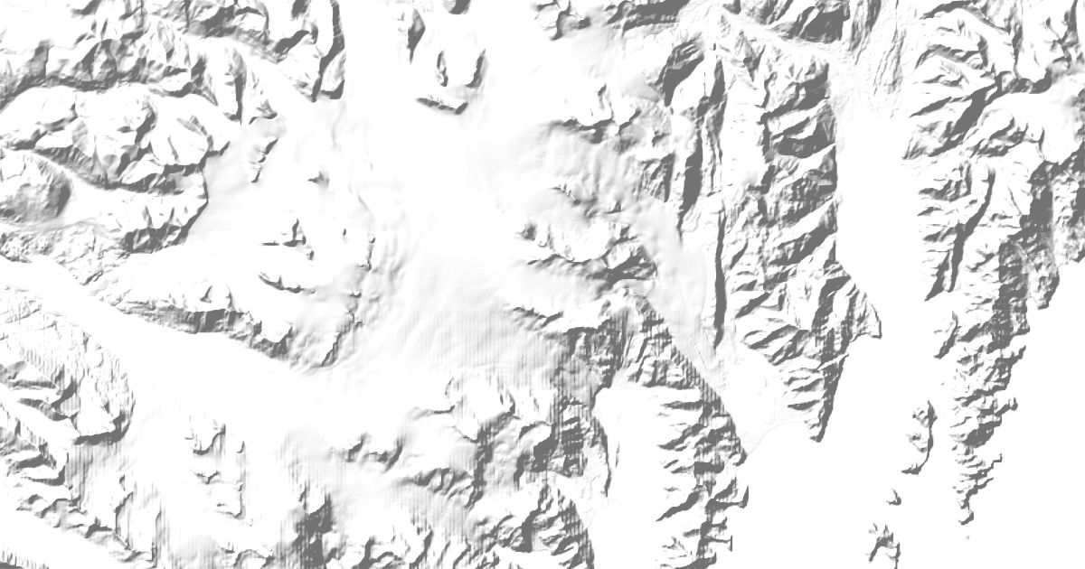 Map of 3 places in Kenai Fjords National Park