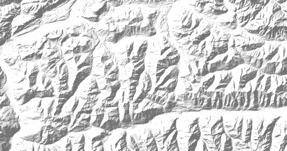 Map of 11 places in Kitzbühel Alps