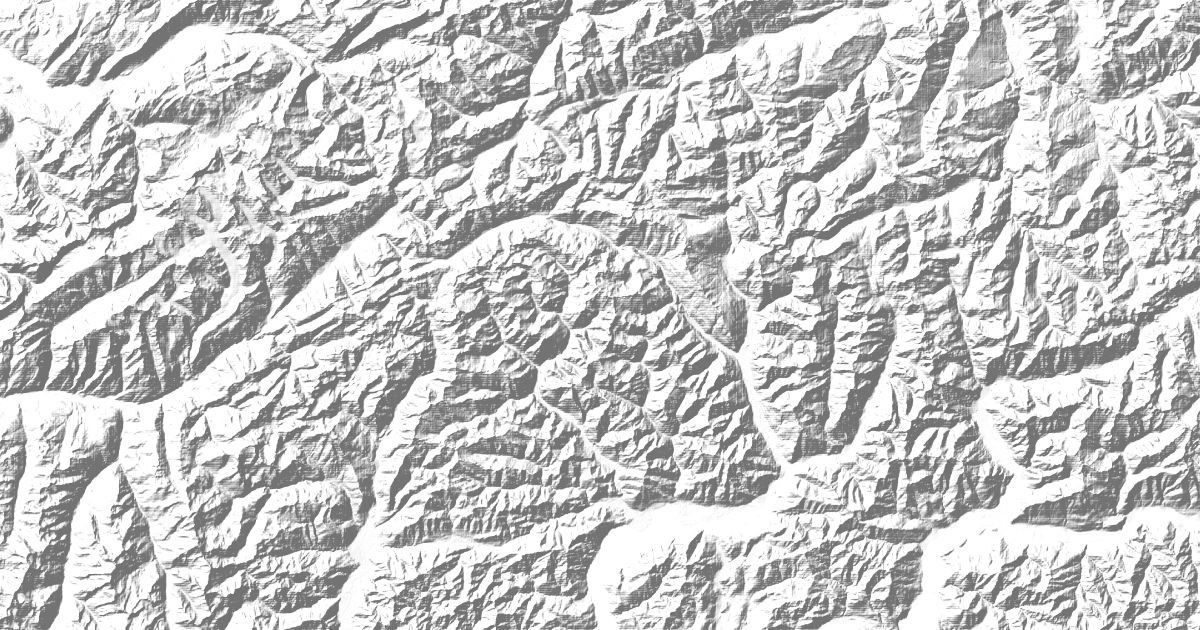 Map of 44 places in Lepontine Alps
