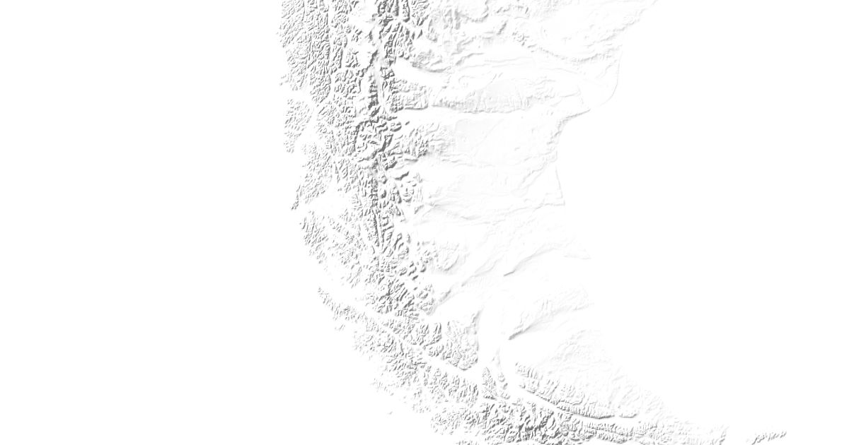 Map of 6 places in Magellan and the Chilean Antarctic Region