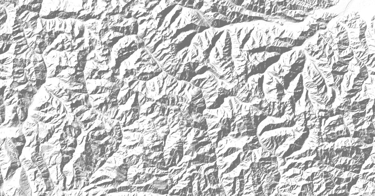 Map of 9 places in Maritime Alps