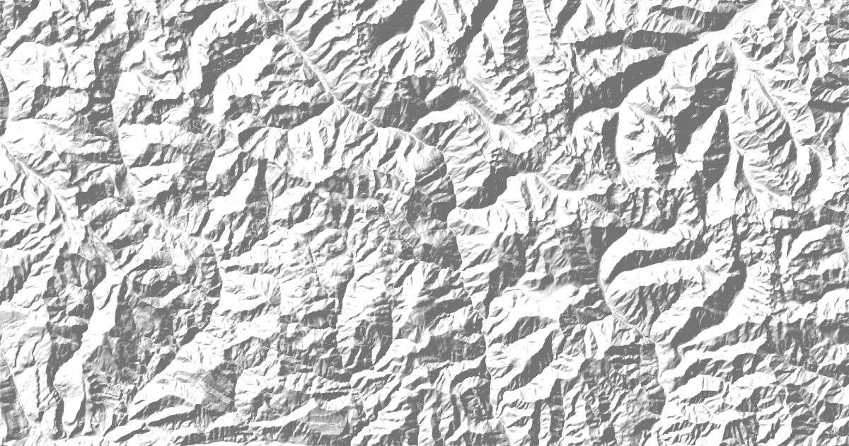 Map of 7 places in Mercantour-Argentera massif
