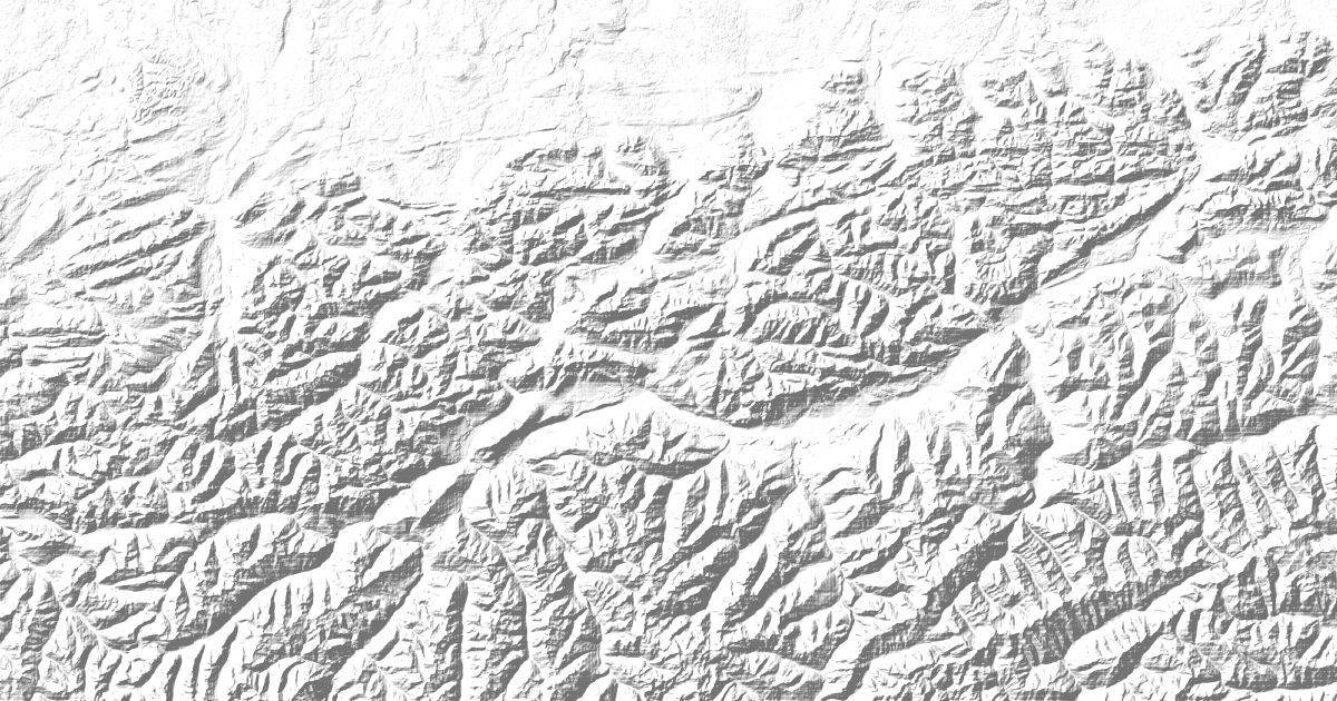 Map of 29 places in North Tyrol Limestone Alps