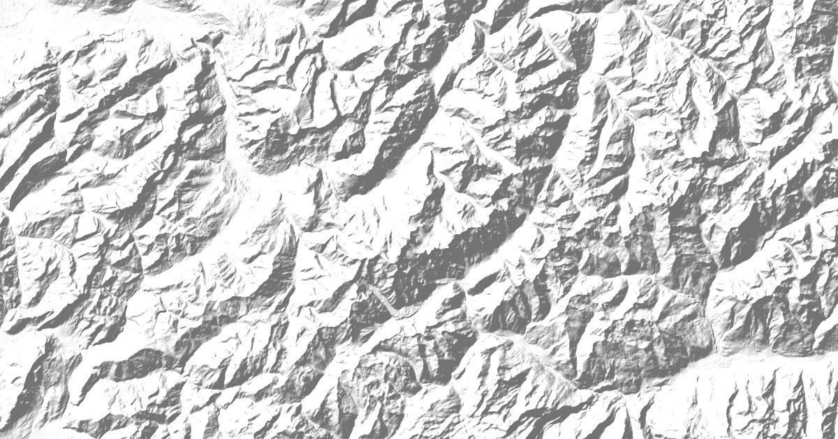 Map of 20 places in Northern Graian Alps