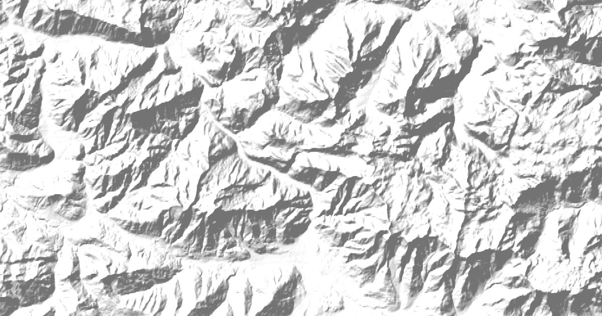 Map of 7 places in Northern Salzburg Alps