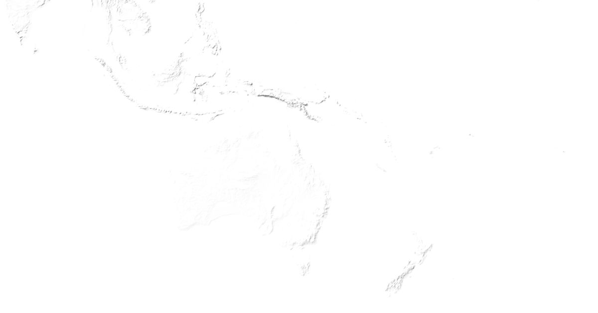 Map of 282 places in Oceania
